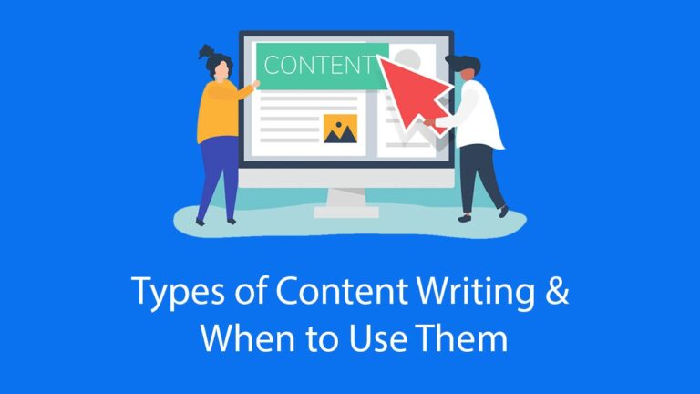 15 Types of Content Writing & When to Use Them?