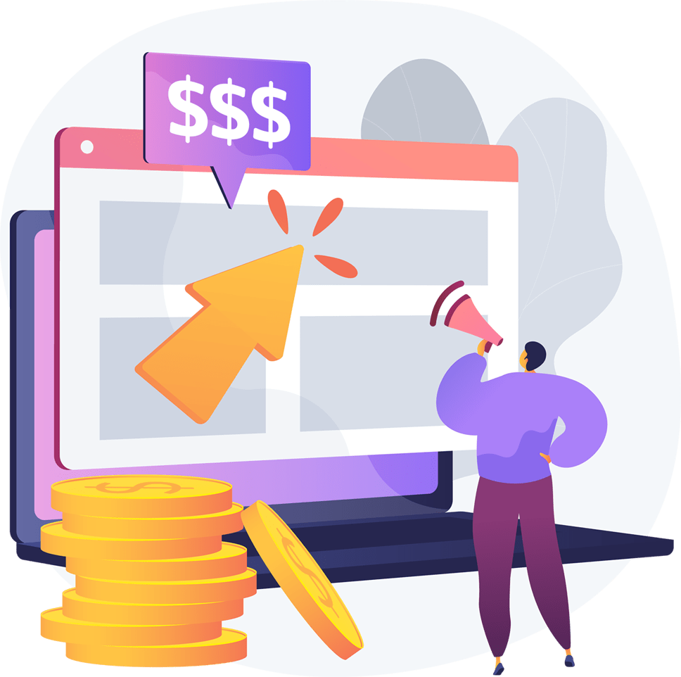 paid ads service graphics